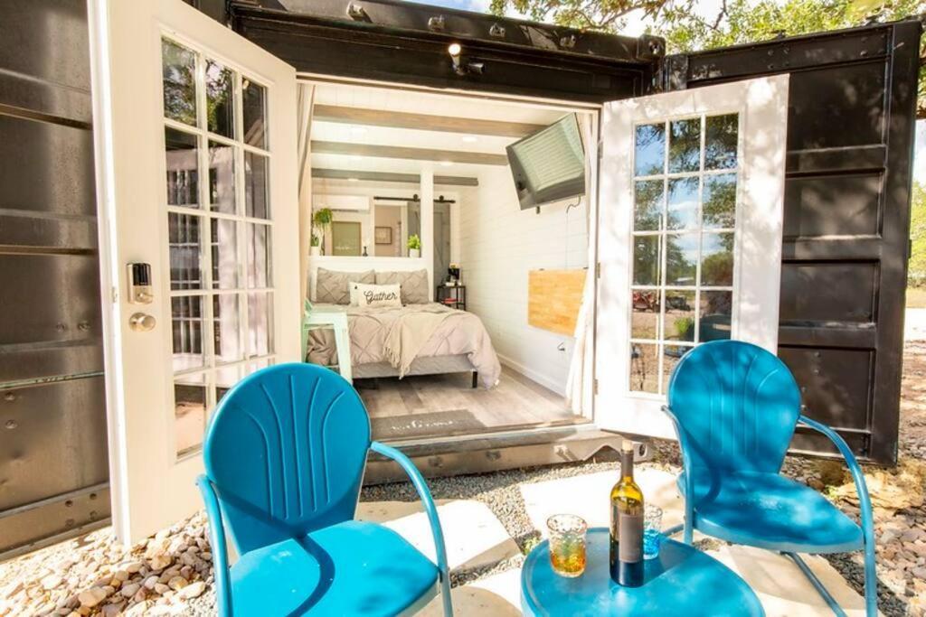 The Container Retreat @ 290 Wine Trail #10 Welcome Friends! Hye Esterno foto